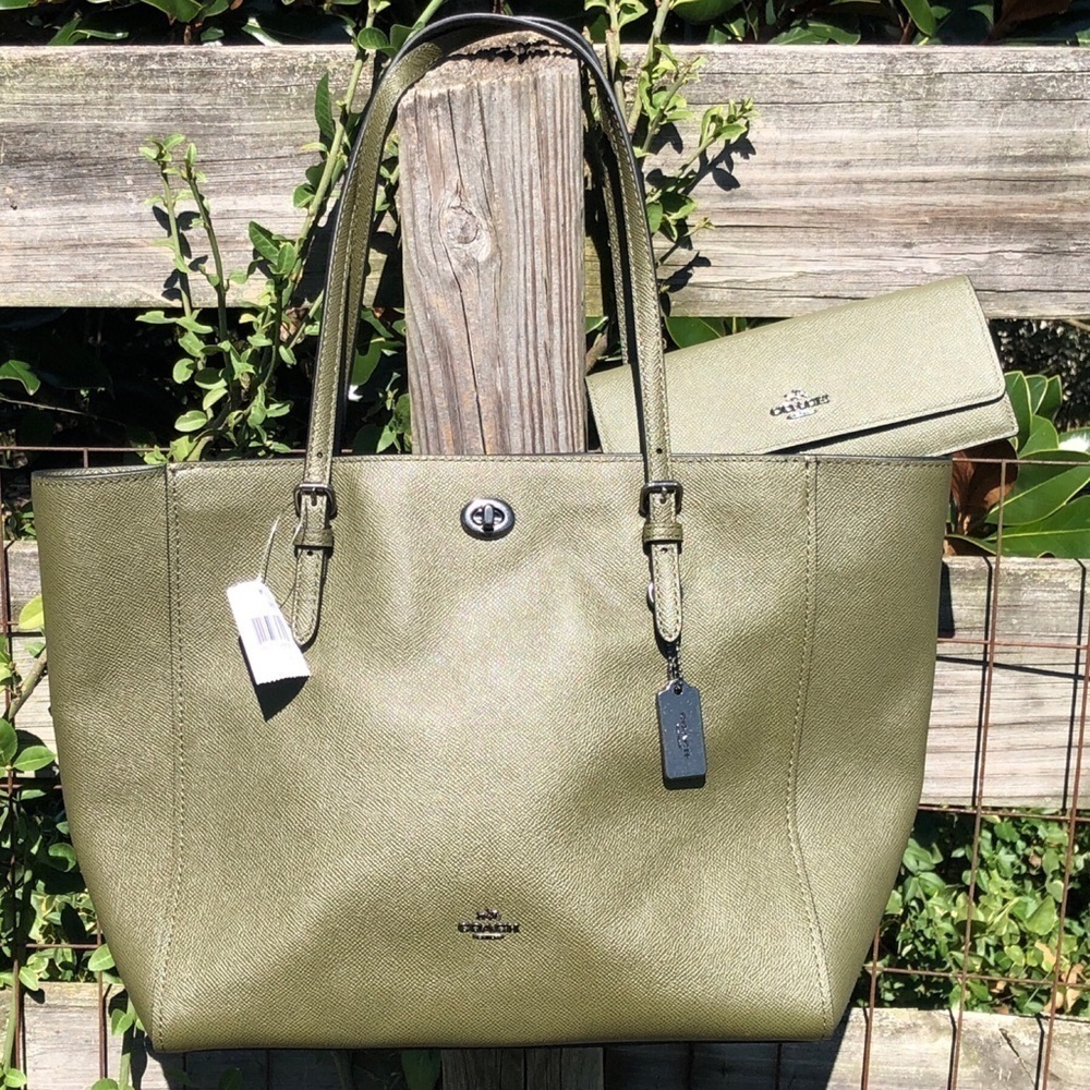 Brand NeW Coach Surplus Turlock Tote & Wallet Set - Picture 2 of 3